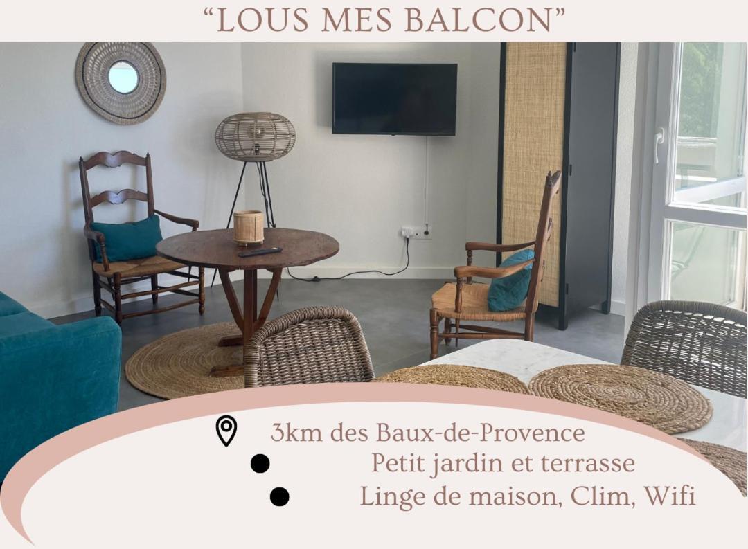 "Lou Mes" Les Baux Balcon Apartment Exterior photo